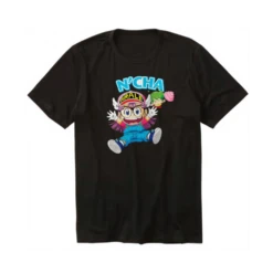 Dr Slump "Arale & Gacchan" Black Tshirt By Abysse (Small)