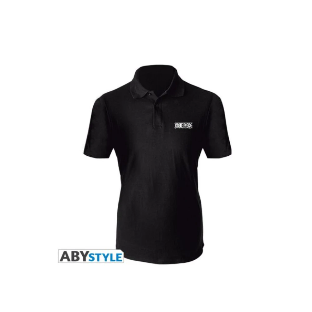 ONE PIECE - Polo "Skull Luffy" Homme MC Noir - X Large 2 ONE PIECE - Polo "Skull Luffy" Homme MC Noir - X Large - Image 2