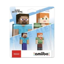 Super Smash Bros Steve And Alex Amiibio Figure By Nintendo