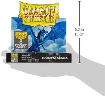 Dragon Shield 8 Pocket Binder Pages - Clear (50 Pcs.) 3 Dragon Shield 8 Pocket Binder Pages - Clear (50 Pcs.) - Image 3