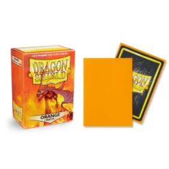 Dragon Shield Standard Sleeves - Matte Orange (100 Sleeves)