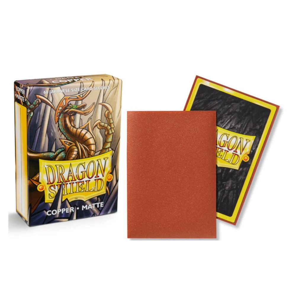 Dragon Shield Japanese Matte Sleeves - Copper 'Munay' (60 Sleeves) 1 Dragon Shield Japanese Matte Sleeves - Copper 'Munay' (60 Sleeves)
