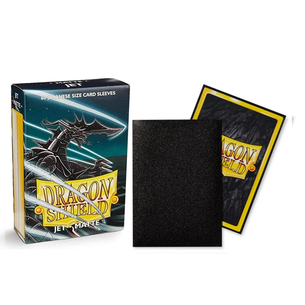 Dragon Shield Small Sleeves - Japanese Matte Jet (60 Sleeves) 1 Dragon Shield Small Sleeves - Japanese Matte Jet (60 Sleeves)