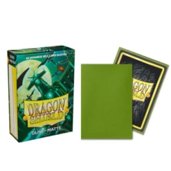 Dragon Shield Small Sleeves - Japanese Matte Olive (60 Sleeves)