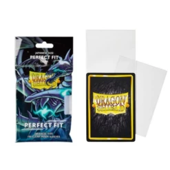 Dragon Shield Japanese Size Perfect Fit Inner Sleeves - Clear Qyonshi (100 Sleeves)