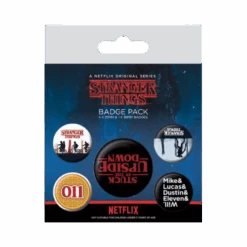 STRANGER THINGS UPSIDE DOWN (BADGE PACK) By Pyramid