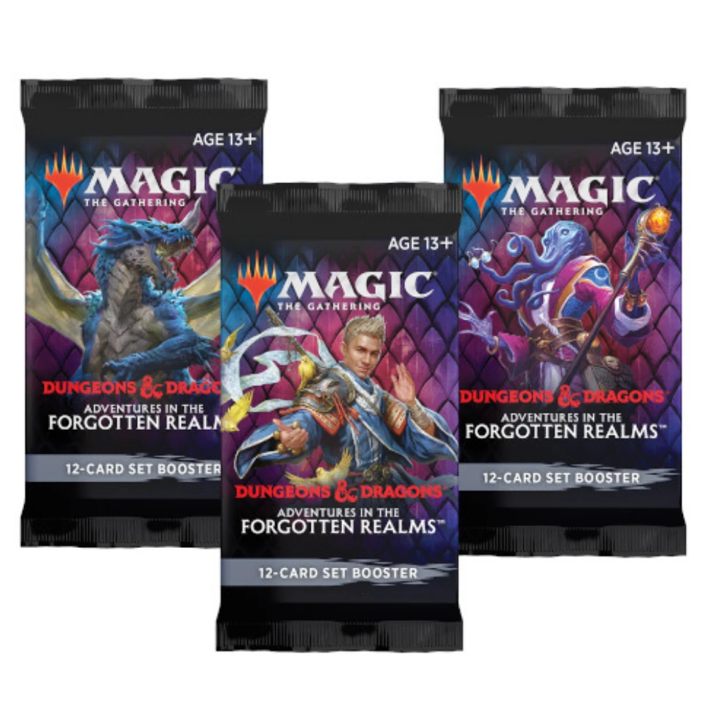 Wizards Of The Coast Magic The Gathering: Adventures In The Forgotten Realms Set Booster Pack 1 Wizards Of The Coast Magic The Gathering: Adventures In The Forgotten Realms Set Booster Pack