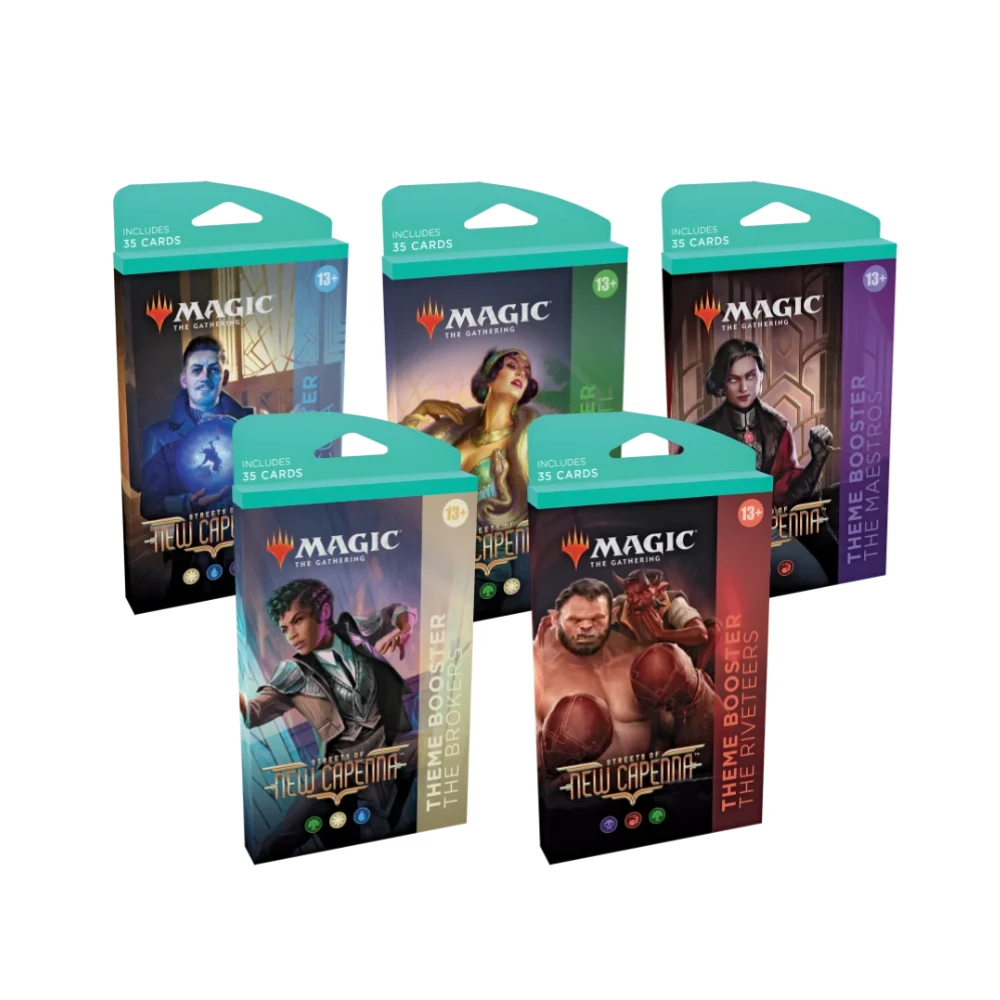 Wizards Of The Coast Magic The Gathering - Streets Of New Capenna Theme Booster Pack 1 Wizards Of The Coast Magic The Gathering - Streets Of New Capenna Theme Booster Pack