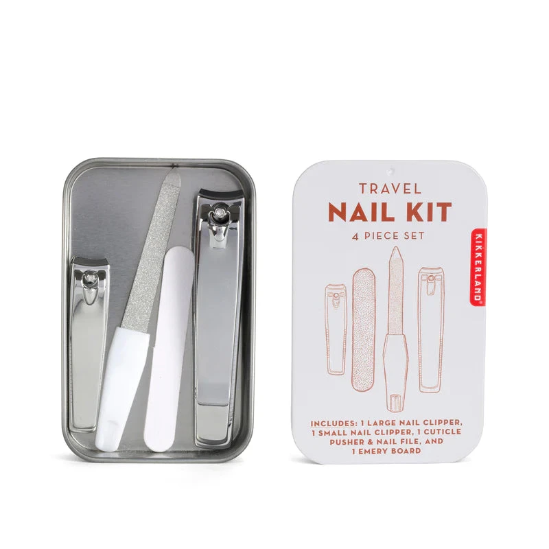 Travel Nail Kit 4-Pieces Set By Kikkerland 2 Travel Nail Kit 4-Pieces Set By Kikkerland - Image 2