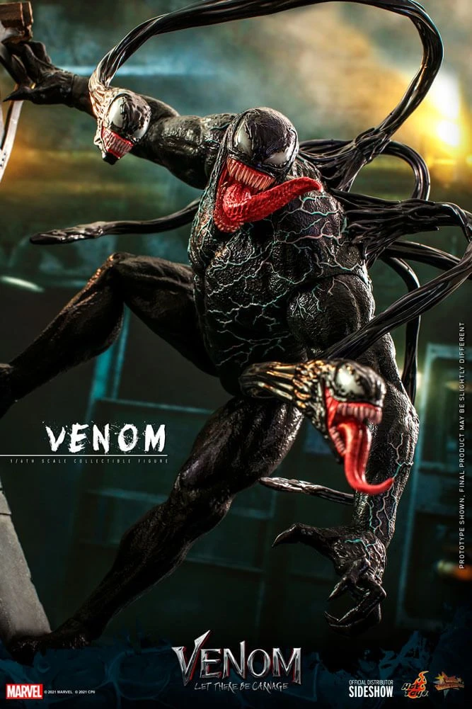Marvel VENOM: LET THERE BE CARNAGE - VENOM SIXTH SCALE FIGURE BY HOT TOYS 7 Marvel VENOM: LET THERE BE CARNAGE - VENOM SIXTH SCALE FIGURE BY HOT TOYS - Image 7