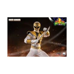 ThreeZero : Power Rangers - White Ranger -Little Things Toys CMC 206144 000 004