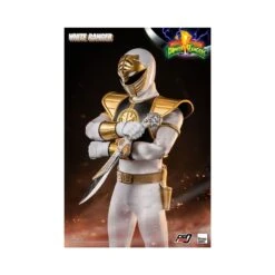 ThreeZero : Power Rangers - White Ranger -Little Things Toys CMC 206144 000 005