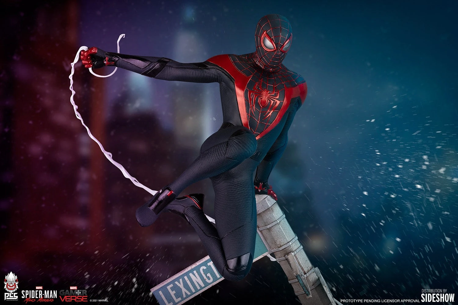 Spider-Man: Miles Morales 1/6 Scale Diorama By PCS 3 Spider-Man: Miles Morales 1/6 Scale Diorama By PCS - Image 3