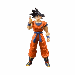 Dragon Ball Z SON GOKU A SAIYAN RAISED ON EARTH S.H Figuarts Action Figure By Bandai Tamashii