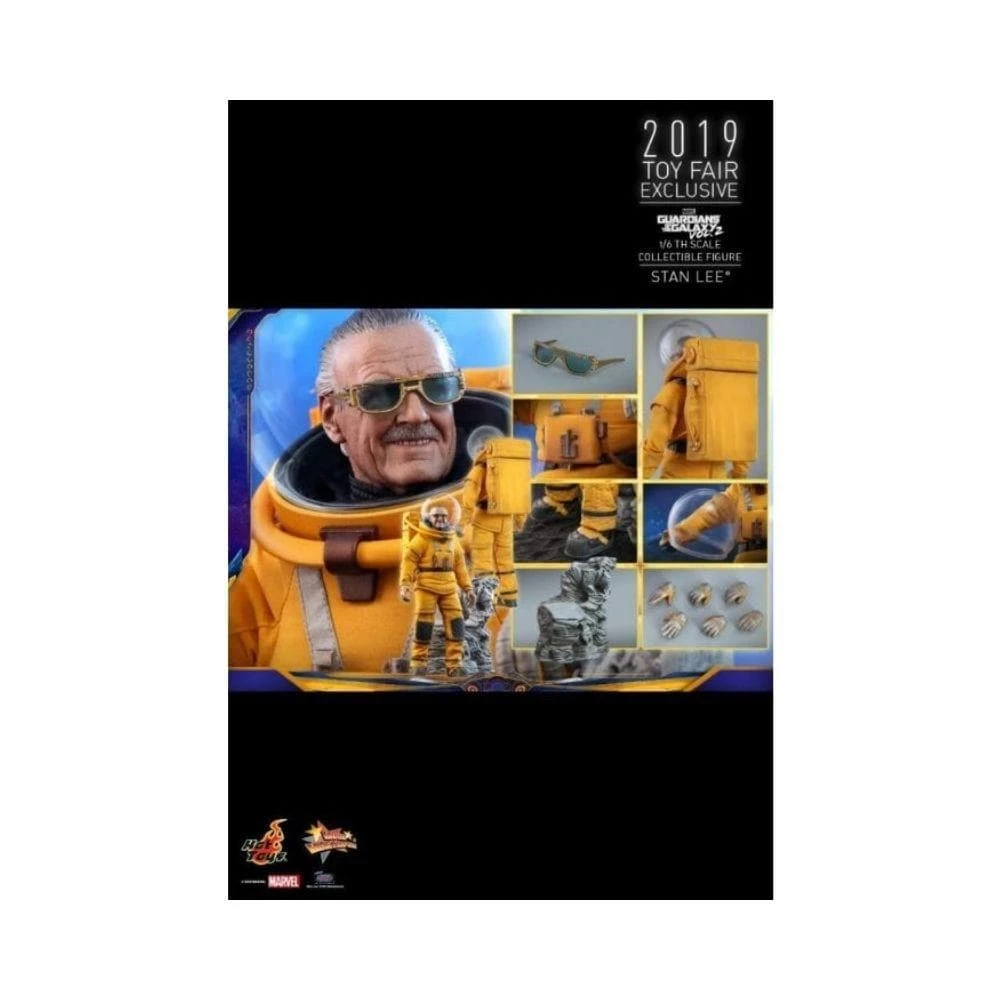 Marvel Guardians Of The Galaxy Stan Lee 1/6 Scale Action Figure By Hot Toys 2 Marvel Guardians Of The Galaxy Stan Lee 1/6 Scale Action Figure By Hot Toys - Image 2