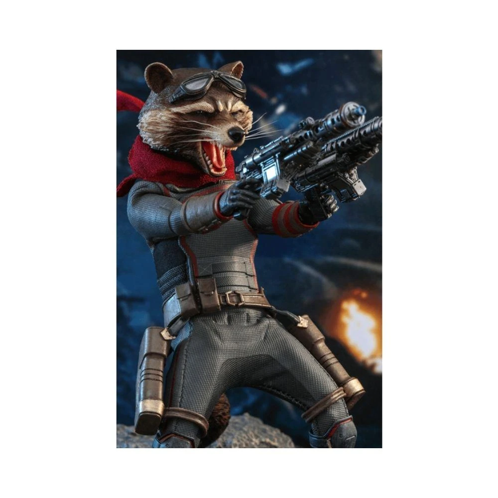 Hot Toys : Rocket End Game Sixth Scale Figure 3 Hot Toys : Rocket End Game Sixth Scale Figure - Image 3