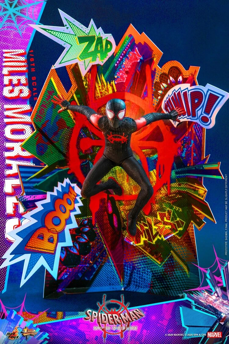Spider-Man: Into The Spider-Verse - Miles Morales 1/6 Scale Figure By Hot Toys 4 Spider-Man: Into The Spider-Verse - Miles Morales 1/6 Scale Figure By Hot Toys - Image 4