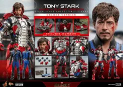 Marvel IRON MAN 2 Tony Stark (Mark V Suit Up) Deluxe 1:6 Action Figure By Iron Studios 13 Marvel IRON MAN 2 Tony Stark (Mark V Suit Up) Deluxe 1:6 Action Figure By Iron Studios -Little Things Toys CMC 608154 000 007