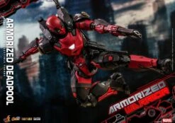 Marvel Comic1/6 Scale Armorized Deadpool Masterpiece Action Figure By Hot Toys -Little Things Toys CMC 608765 000 004