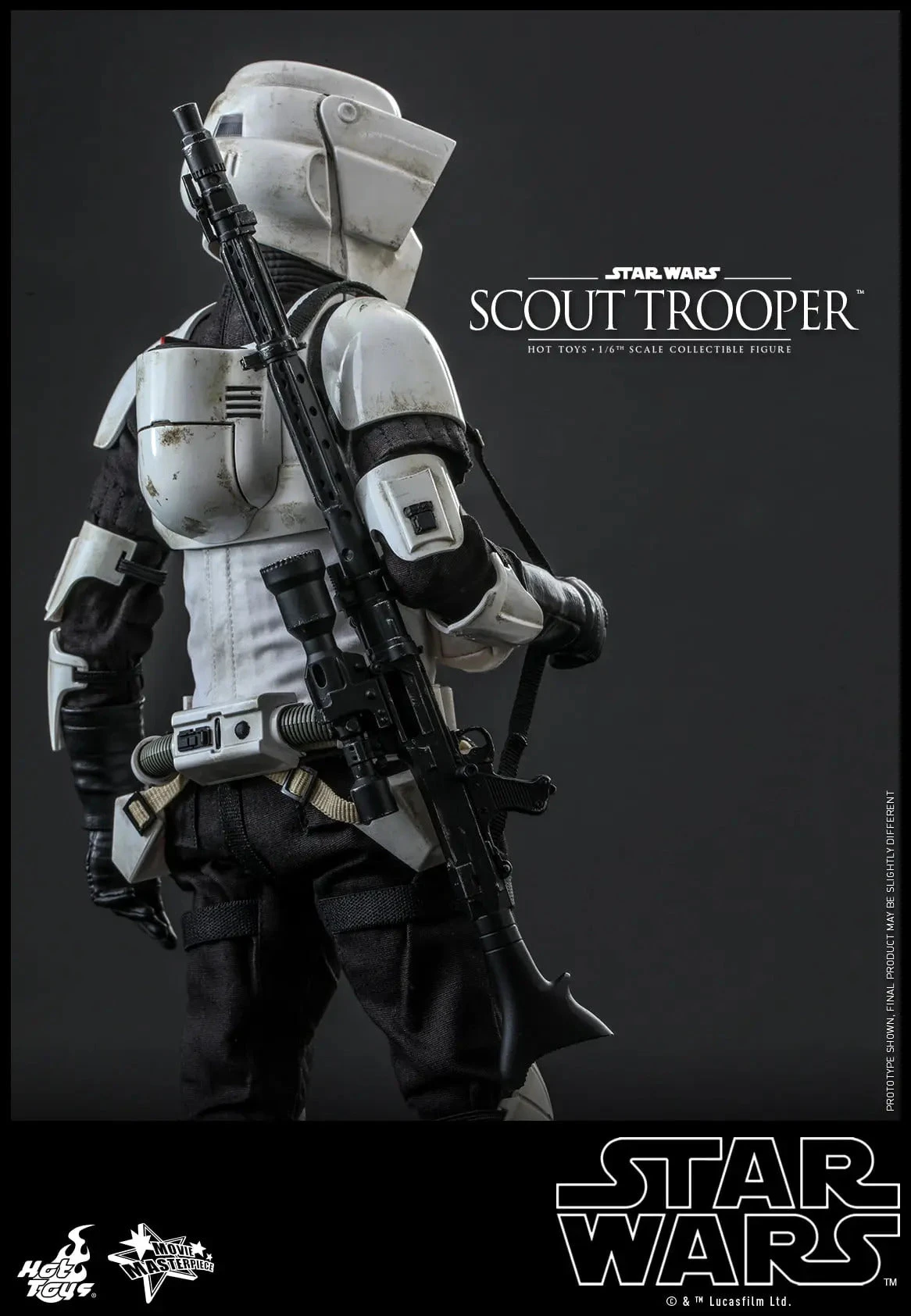Star Wars: Return Of The Jedi - Scout Trooper 1/6 Scale Figure By Hot Toys 2 Star Wars: Return Of The Jedi - Scout Trooper 1/6 Scale Figure By Hot Toys - Image 2