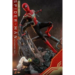 SPIDER MAN INTEGRATED SUIT DELUXE 1:6 Scale By Hot Toys 14 SPIDER MAN INTEGRATED SUIT DELUXE 1:6 Scale By Hot Toys -Little Things Toys CMC 610003 000 005