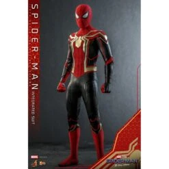 SPIDER MAN INTEGRATED SUIT DELUXE 1:6 Scale By Hot Toys 17 SPIDER MAN INTEGRATED SUIT DELUXE 1:6 Scale By Hot Toys -Little Things Toys CMC 610003 000 008