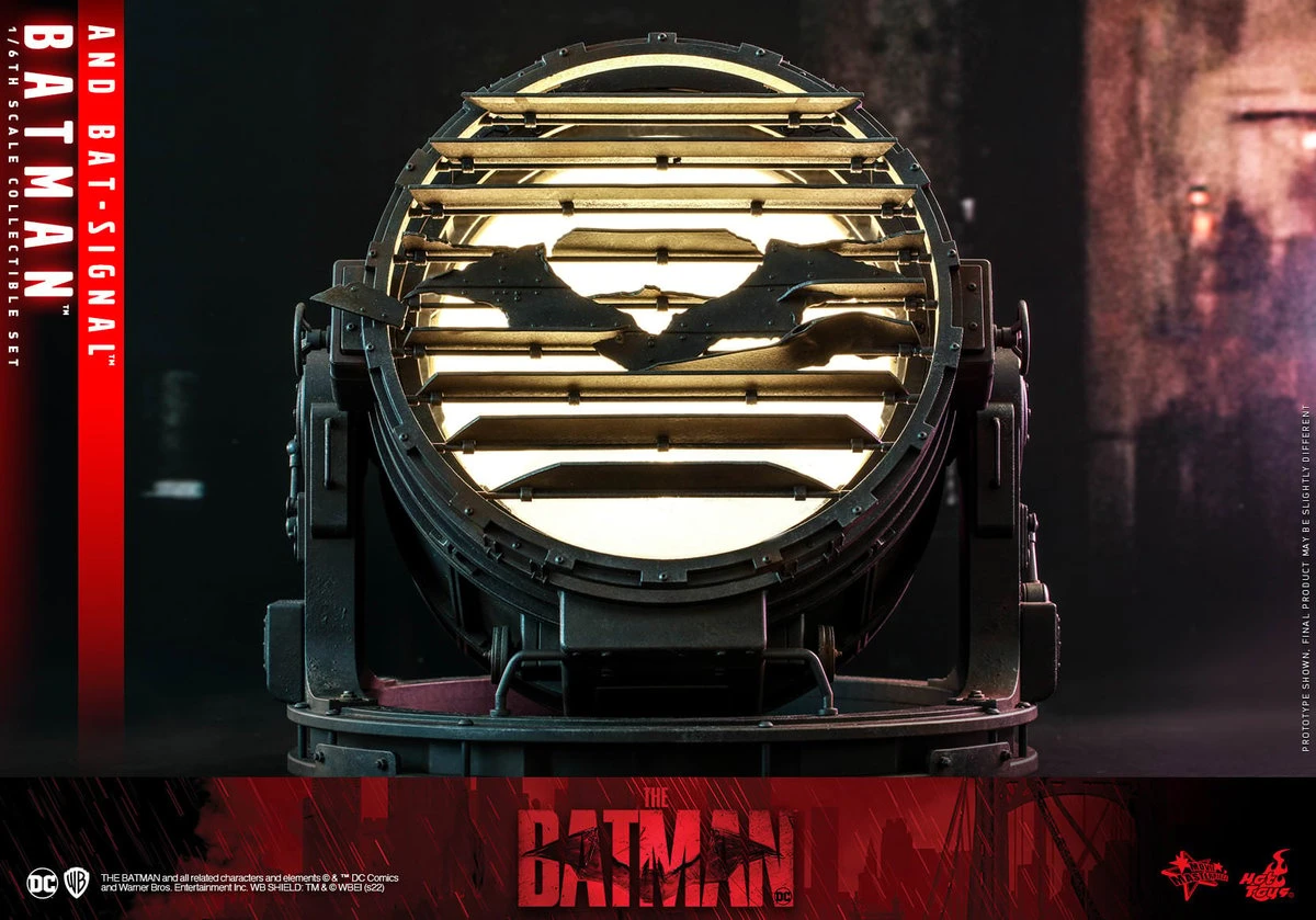 THE BATMAN - BAT - SIGNAL SIXTH SCALE ACCESSORY BY HOT TOYS 3 THE BATMAN - BAT - SIGNAL SIXTH SCALE ACCESSORY BY HOT TOYS - Image 3
