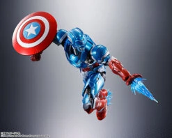 Captain America Tech-On Avengers Version S.H.Figuarts Figure By Bandai Tamashii 9 Captain America Tech-On Avengers Version S.H.Figuarts Figure By Bandai Tamashii -Little Things Toys CMC 618948 000 004