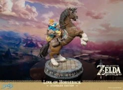 THE LEGEND OF ZELDA: BREATH OF THE WILD - LINK ON HORSEBACK (STANDARD) STATUE BY FIRST 4 FIGURES 6 THE LEGEND OF ZELDA: BREATH OF THE WILD - LINK ON HORSEBACK (STANDARD) STATUE BY FIRST 4 FIGURES -Little Things Toys CMC 625699 000 003