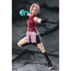 S.H.Figuarts Naruto Shippuden - Sakura Haruno Action Figure By Bandai Tamashii