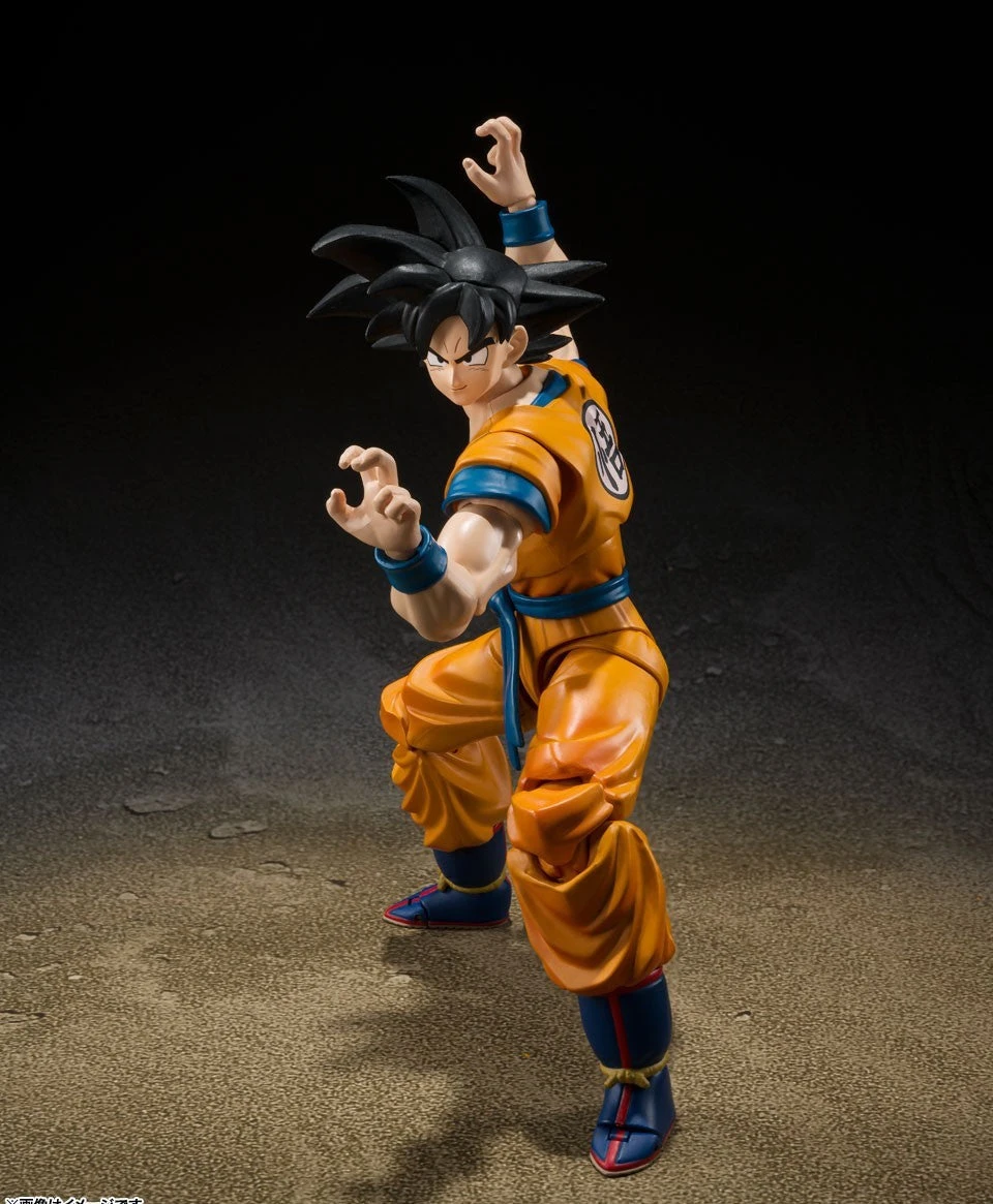 Dragon Ball Super : Super Hero Son Goku S.H.Figuarts 1/12 Scale Action Figure By Bandai Tamashii 2 Dragon Ball Super : Super Hero Son Goku S.H.Figuarts 1/12 Scale Action Figure By Bandai Tamashii - Image 2