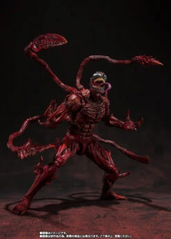 Venom: Let There Be Carnage Carnage S.H.Figuarts Action Figure By Bandai Tamashii 6 Venom: Let There Be Carnage Carnage S.H.Figuarts Action Figure By Bandai Tamashii -Little Things Toys CMC 650023 000 003