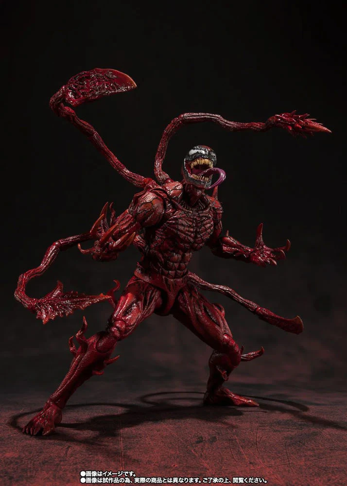 Venom: Let There Be Carnage Carnage S.H.Figuarts Action Figure By Bandai Tamashii 3 Venom: Let There Be Carnage Carnage S.H.Figuarts Action Figure By Bandai Tamashii - Image 3