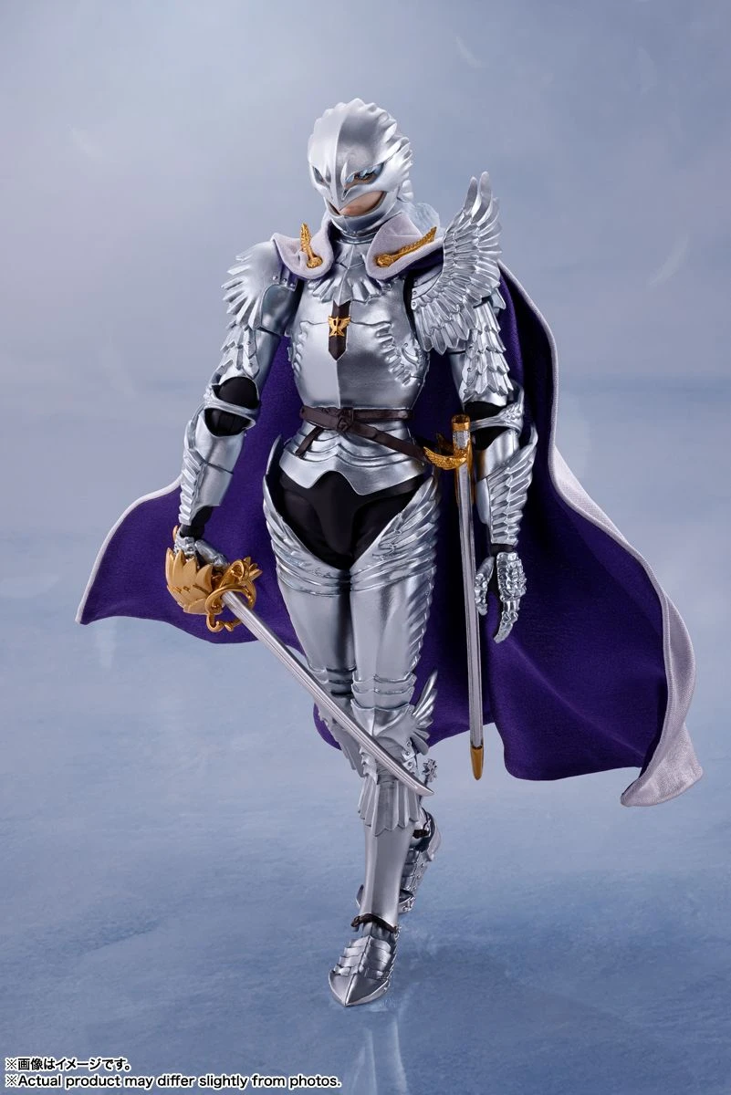 BERSERK GRIFFITH - (HAWK OF LIGHT) ACTION FIGURE BY BANDAI TAMASHII 2 BERSERK GRIFFITH - (HAWK OF LIGHT) ACTION FIGURE BY BANDAI TAMASHII - Image 2