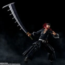Bleach RENJI ABARAI S.H.Figuarts Action Figure By Bandai Tamashii -Little Things Toys CMC 651440 000 005