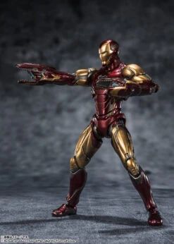 Marvel Iron Man Mark 85 - FIVE YEARS LATER - 2023 S.H.Figuarts Action FigureBy Bandai Tamashii -Little Things Toys CMC 653376 000 005