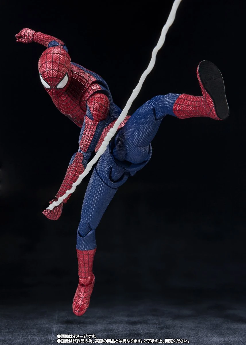 The Amazing Spider-Man 1/12 Scale S.H.Figuarts Action Figure By Bandai Tamashii 3 The Amazing Spider-Man 1/12 Scale S.H.Figuarts Action Figure By Bandai Tamashii - Image 3
