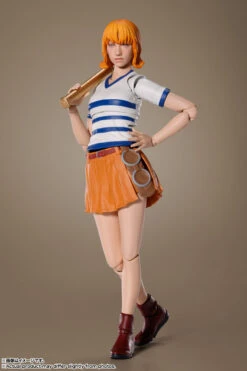 One Piece Nami A Netflix Series: ONE PIECE S.H Figuarts Action Figure By Bandai Tamashii -Little Things Toys CMC 662569 000 003