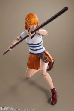 One Piece Nami A Netflix Series: ONE PIECE S.H Figuarts Action Figure By Bandai Tamashii -Little Things Toys CMC 662569 000 004