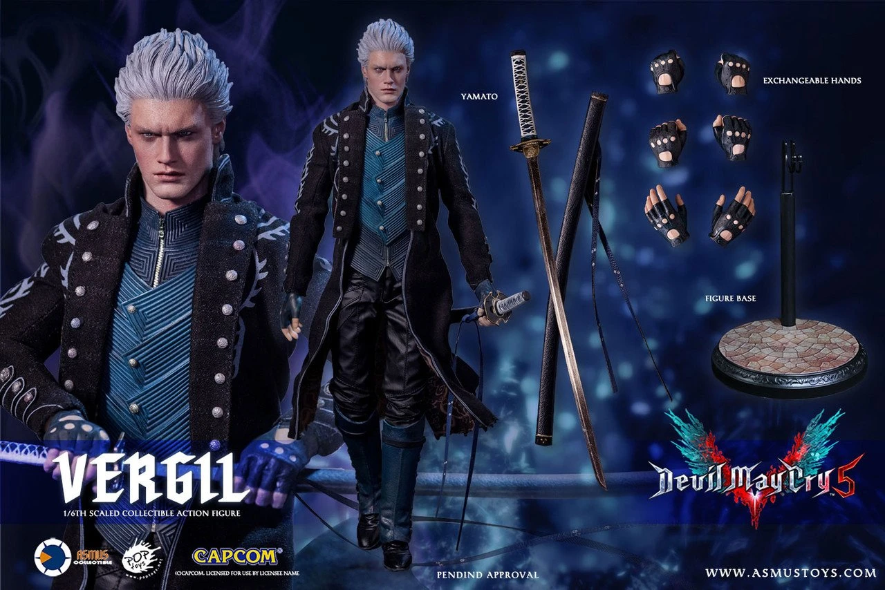 Devil May Cry Vergil 1/6 Scale Action Figure By Asmus Toys 2 Devil May Cry Vergil 1/6 Scale Action Figure By Asmus Toys - Image 2