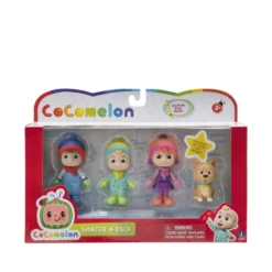 JAZWARES CoComelon Winter Figures 4pk