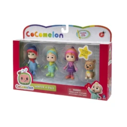 JAZWARES CoComelon Winter Figures 4pk -Little Things Toys CMW0045 000 003