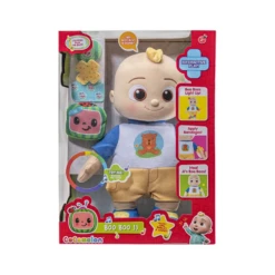JAZWARES Cocomelon Boo Boo JJ 12" Interactive Light-up Plush