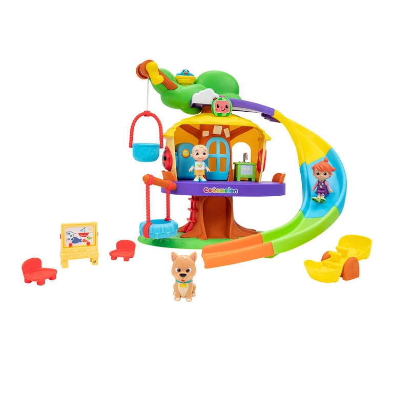 JAZWARES Cocomelon JJ'S Deluxe Clubhouse Playset 2 JAZWARES Cocomelon JJ'S Deluxe Clubhouse Playset - Image 2