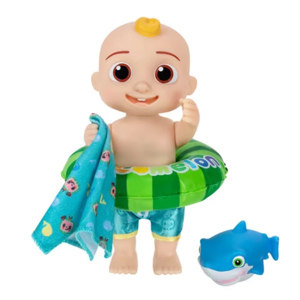 JAZWARES Cocomelon Splish Splash JJ 9" Doll 3 JAZWARES Cocomelon Splish Splash JJ 9" Doll - Image 3