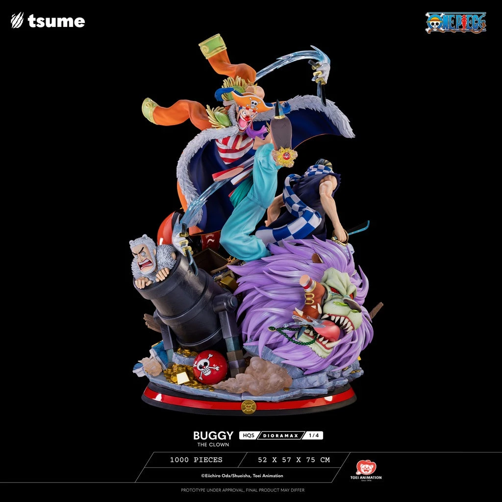 One Piece BUGGY THE CLOWN HQS DIORAMAX 1/4 By Tsume Art 1 One Piece BUGGY THE CLOWN HQS DIORAMAX 1/4 By Tsume Art