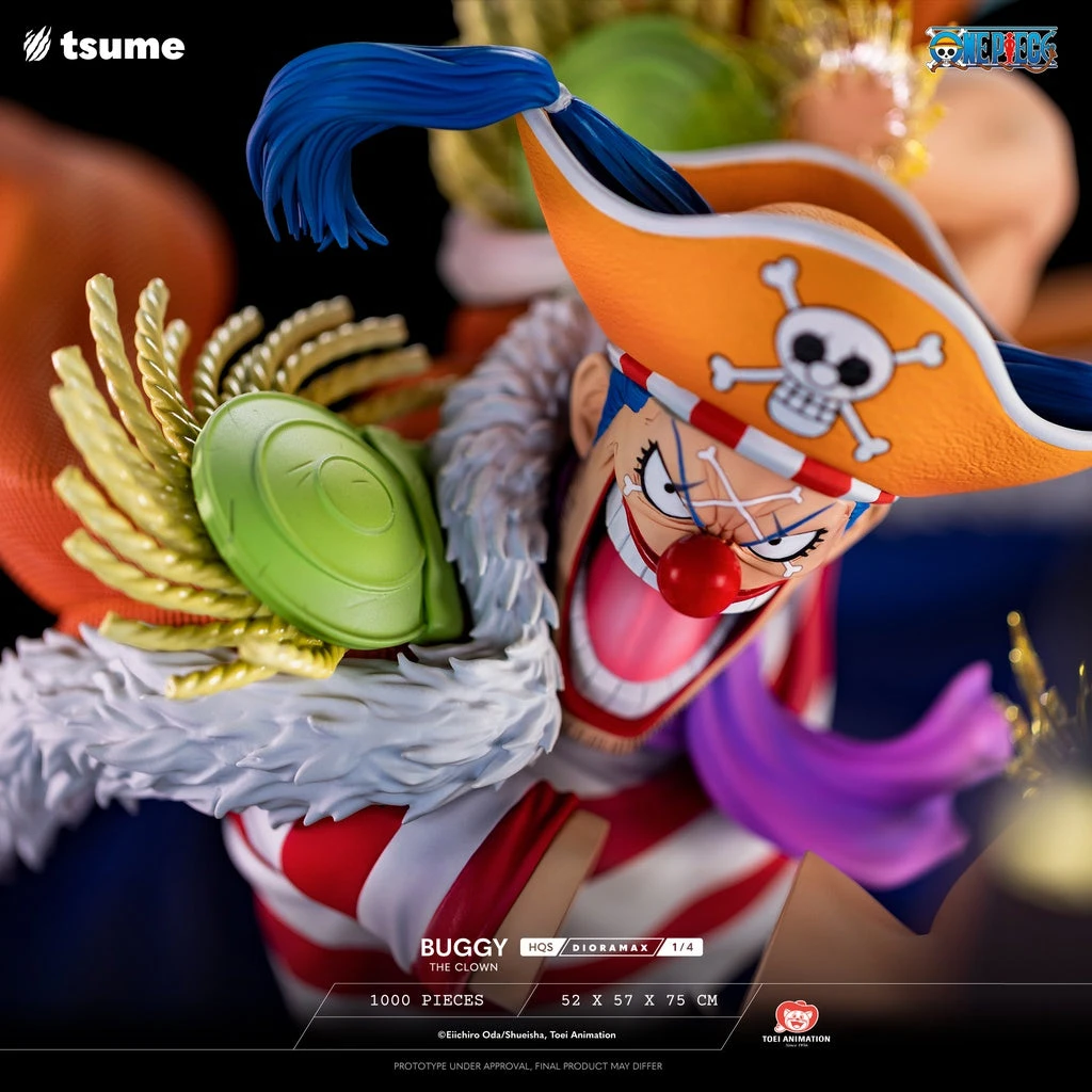 One Piece BUGGY THE CLOWN HQS DIORAMAX 1/4 By Tsume Art 2 One Piece BUGGY THE CLOWN HQS DIORAMAX 1/4 By Tsume Art - Image 2