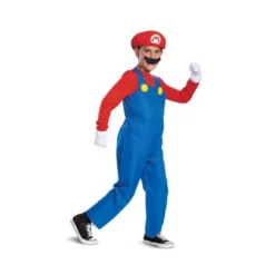 Super Mario Bros Kids Deluxe Costume Boys - Large