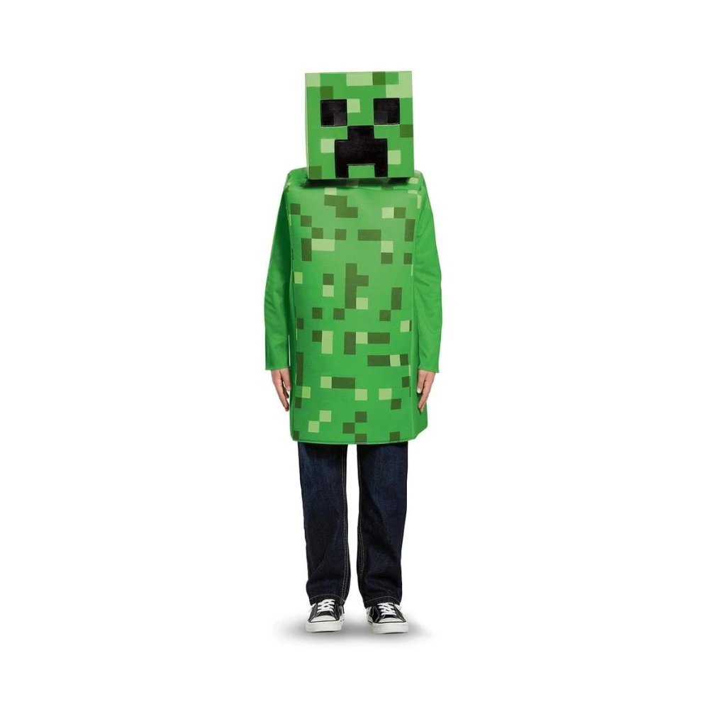 Disguise Minecraft Creeper Kids Classic Costume Boys Gaming Character 1 Disguise Minecraft Creeper Kids Classic Costume Boys Gaming Character