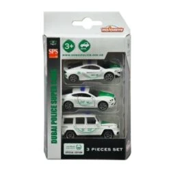 Majorette Dubai Police 3 Pcs Set